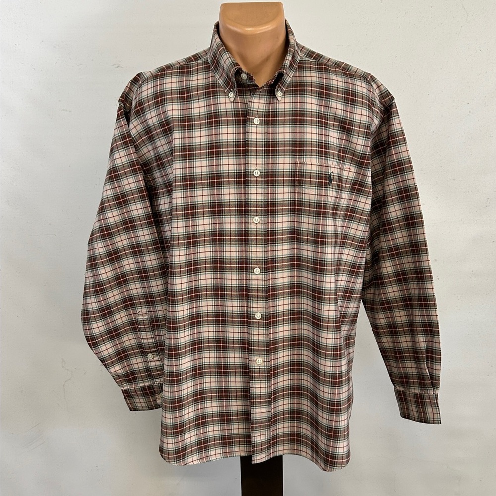 Ralph Lauren long sleeve button down collar Big Shirt. L - Picture 1 of 7